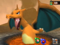 une photo d'Ã©cran de Pokemon Snap sur Nintendo 64